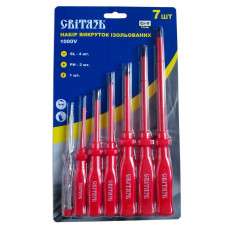 (49065) Набір викруток ізольованих, 1000V, 7 шт. СВІТЯЗЬ