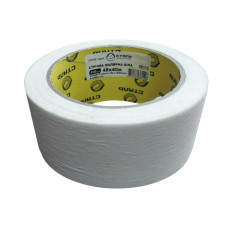 (36112) 48ммх40Мx150мкм стрічка малярна біла серiя ПРОФI Сталь