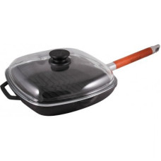 СКОВОРІДКА-ГРИЛЬ - 1026С, чавун, 260x45 (БИОЛ)