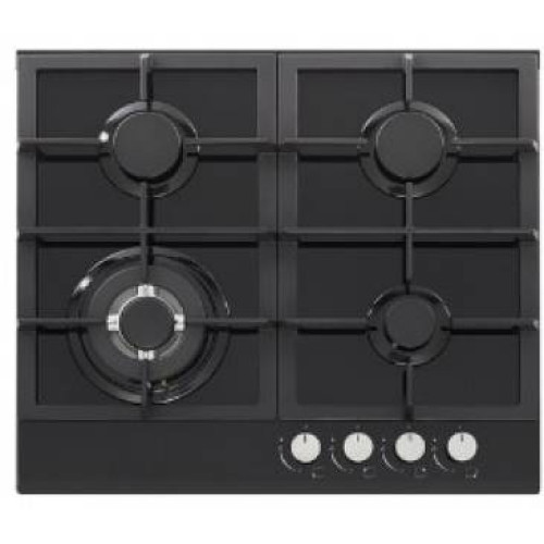 Варочная поверхность GPG 3222 BF газ стек. 4 конф. чугун WOK(GRUNHELM) купить по оптовой цене с доставкой в магазине Ellada.com.ua