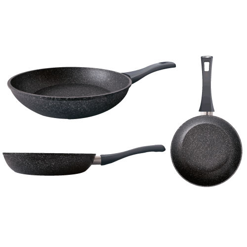 GT-2104-20 СКОВОРІДКА GUSTO, покриття Marble 200x43 мм