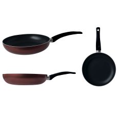 GT-2100-24/1 СКОВОРІДКА GUSTO, покриття XYLAN(бор), 24 см