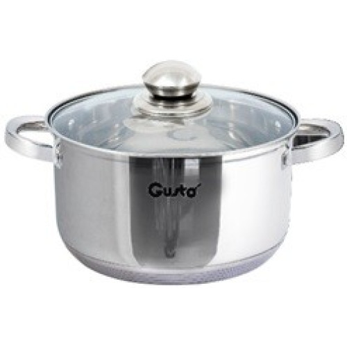 Gusto GT-1500-16 Кастрюля Nuovo 16см купить по оптовой цене с доставкой в магазине Ellada.com.ua