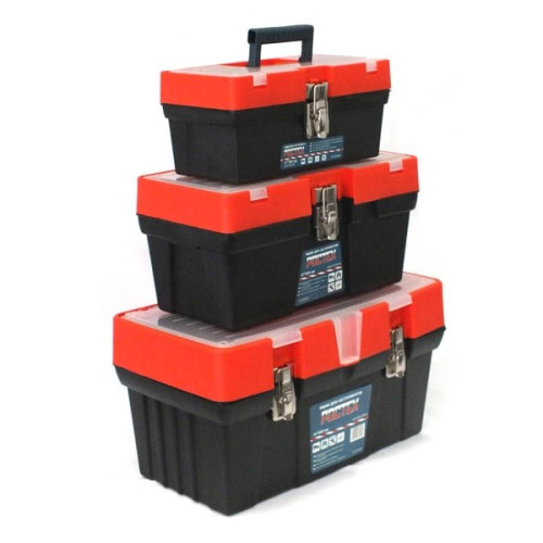3-1319-М1 Набір ящиків інструментальних 3шт,POCTEX купить по оптовой цене с доставкой в магазине Ellada.com.ua