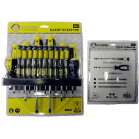 (49007) Набір викруток 18 предметів Сталь