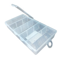 (90059) Органайзер пласт. 5 окремих секцій 200х115х35мм проз. Світязь