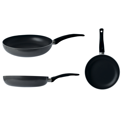 GT-2100-24/3 СКОВОРІДКА GUSTO, покриття XYLAN(чор), 24 см купить по оптовой цене с доставкой в магазине Ellada.com.ua