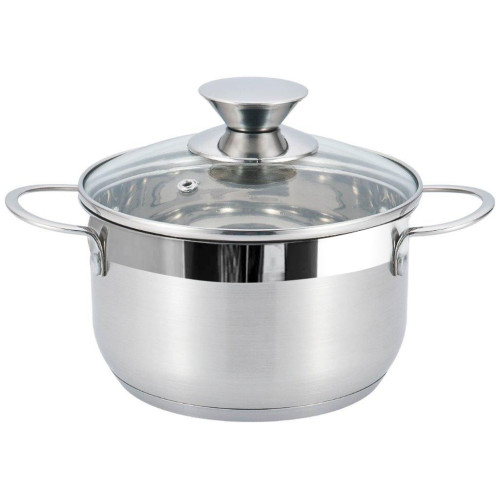 GT-1101-18 КАСТРУЛЯ GUSTO MEDIA (з кованими ручками), 18 см, 2,6 л
