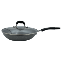 GT-2107-28/1 СКОВОРІДКА GUSTO з кришкою, покриття GRANITE, 280x53 мм GT-2107-28/1 СКОВОРІДКА GUSTO з кришкою, покриття GRANITE, 280x53 мм