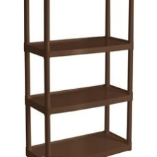 СТЕЛЛАЖ УНИВЕРС. - 4 секции, 122050, в ассорт. (АЛЕАНА)