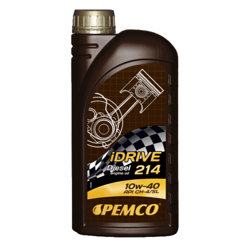 МАСЛО МОТОРНОЕ - iDRIVE 214 SAE 10W-40 1L (PEMCO) купить по оптовой цене с доставкой в магазине Ellada.com.ua