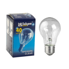 ЛАМПА НАКАЛИВАНИЯ - А50 (40Вт), инд.уп. (ИСКРА)