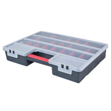 (90004) Органайзер пластиковий з рег. секціями XL Haisser