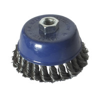 Щітка торцева з плетеної проволоки 75 мм,М14 (СВІТЯЗЬ)