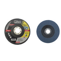 Круг лепестковый коничный - 125х22,2 P40, Т29 (WERK) корунд цирк.(УКР)