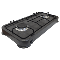 ГАЗОВАЯ ПЛИТА - GGP-6002 (ДВУХКОНФОРОЧНАЯ БЕЗ КРЫШКИ) (GRUNHELM) ГАЗОВАЯ ПЛИТА - GGP-6002 (ДВУХКОНФОРОЧНАЯ БЕЗ КРЫШКИ) (GRUNHELM)