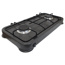 ГАЗОВАЯ ПЛИТА - GGP-6002 (ДВУХКОНФОРОЧНАЯ БЕЗ КРЫШКИ) (GRUNHELM)