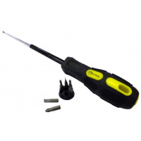 (49010) Набір 7в1 (викрутка з бітами і магнітним тримачем) Cталь