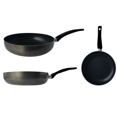 GT-2101-24 СКОВОРІДКА ГЛИБОКА GUSTO, покриття XYLAN, 240x50 мм купить по оптовой цене с доставкой в магазине Ellada.com.ua
