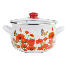 Макове поле GT-T-116-M Каструля TM GUSTO 16 см, 2,1 л