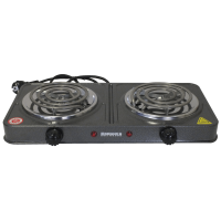 ЭЛЕКТРОПЛИТА (СПИРАЛЬНАЯ) - GHP-5813 (2-2.0кВт/УЗКИЙ ТЭН) (GRUNHELM)