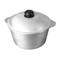 КАЗАН - К-002, з кришкою, 2л (ПРОЛІС)