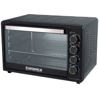 ПЕЧЬ ЭЛЕКТРИЧЕСКАЯ - GN63СВ (черный) 63л, 2200 Вт (GRUNHELM)