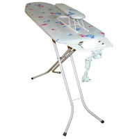 ГЛАДИЛЬНАЯ ДОСКА - 9995 (120х38см, роз., с под-м, мет.чехол) (СВІТЯЗЬ)