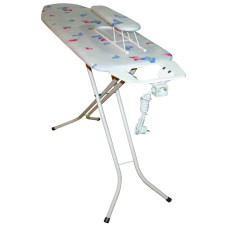 ГЛАДИЛЬНАЯ ДОСКА - 9995 (120х38см, роз., с под-м, мет.чехол) (СВІТЯЗЬ)