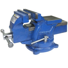 (47119) Лещата верстатні поворотні 100мм, 7кг Сталь