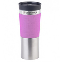 Термокружка 480мл GTC701(сиреневый) (GRUNHELM)