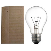 ЛАМПА НАКАЛИВАНИЯ - А50 (60Вт), манжет (ИСКРА)