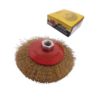 Щетка конусная из гофрированной проволоки М14 X-TREME XT107500/7124611 100 мм