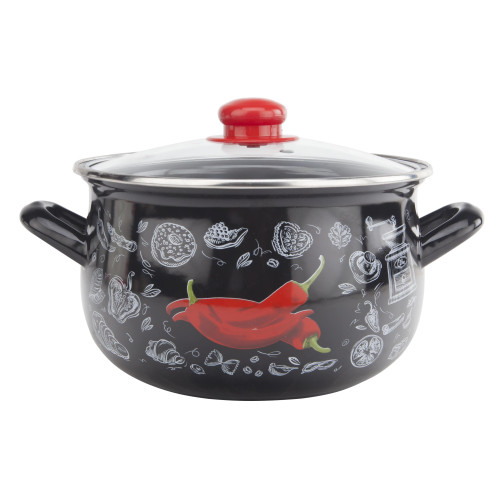 Перчинка GT-T-116-P Каструля TM GUSTO 16 см, 2,1 л