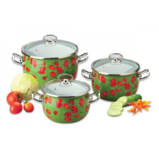НАБІР СФЕРИЧНИХ КАСТРУЛЬ - набір 1600 В АСОРТ. (EPOS)