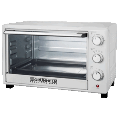 ПЕЧЬ ЭЛЕКТРИЧЕСКАЯ - GN33A (белый) 33л, 1600 Вт (GRUNHELM) купить по оптовой цене с доставкой в магазине Ellada.com.ua