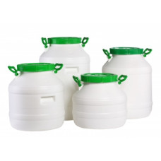 БОЧКА ПЛАСТМАССОВАЯ (ПИЩЕВАЯ) - 40л (горловина 220мм) (ЛЕМИРА)