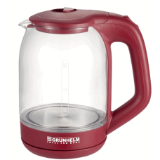 ЭЛЕКТРОЧАЙНИК -EKP-1801GR (красный) 1,8л, 2000 Вт, дисковый (GRUNHELM)