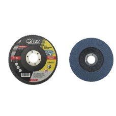 Круг лепестковый корунд циркония P40, 125х22,23 Т29 (WERK)