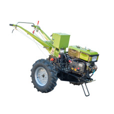 МОТОБЛОК ЗЕЛЁНЫЙ (ВОДА) - МД-81EGT (БЕЗ ПЛУГА) (FORTE)