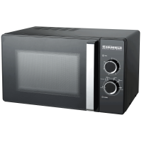 МИКРОВОЛНОВАЯ ПЕЧЬ - 23MX88-LB(черная) 23л, 800 Вт, механ-ая(GRUNHELM)