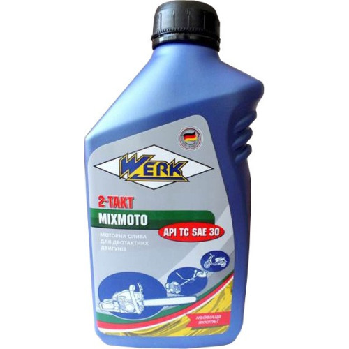 МАСЛО МОТОРНОЕ - 2-TAKT MIXMOTO API TC (1л) (WERK) купить по оптовой цене с доставкой в магазине Ellada.com.ua