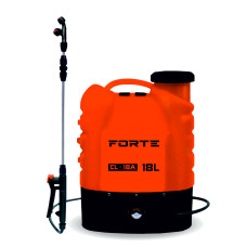 ОПРЫСКИВАТЕЛЬ АККУМУЛЯТОРНЫЙ - CL-18A, (8АН/12V, 2-4бар, 18л) (FORTE)