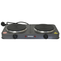 ЭЛЕКТРОПЛИТА (ДИСКОВАЯ) - GHP-5814 (2-2.4кВт/220В ДИСК ТЭН) (GRUNHELM)