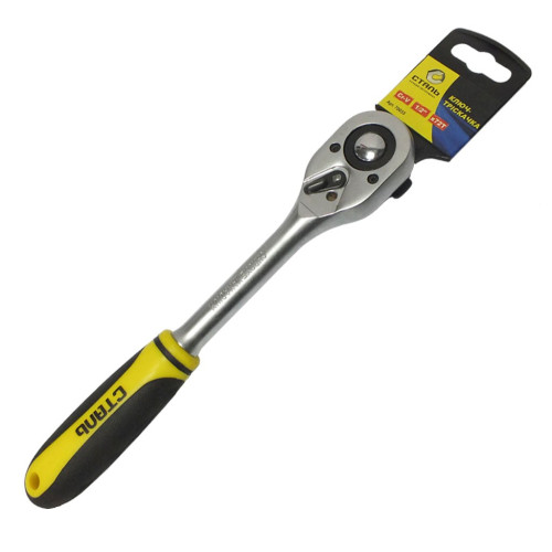 (70033) Ключ-тріскачка 1/2" 72 зуб з підвіскою Сталь