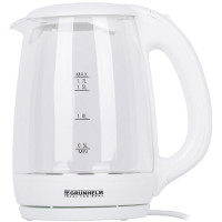 ЭЛЕКТРОЧАЙНИК - EKP-1703GW (белый) NEW 1,7л, 2200 Вт, диск (GRUNHELM)