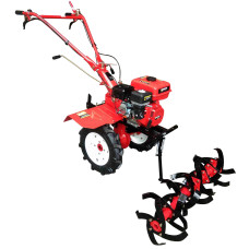 КУЛЬТИВАТОР КРАСНЫЙ (ВОЗДУХ) - 1050G (колеса 10", 7,0лс) (FORTE)