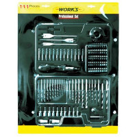 Набор сверл и бит комбинированный - 111шт, B1111 (WORK'S) Набор сверл и бит комбинированный - 111шт, B1111 (WORK'S)