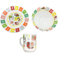 VT-401A Дитячий набір Алфавiт Vittora 3 пр. VT-401A Дитячий набір Алфавiт Vittora 3 пр.