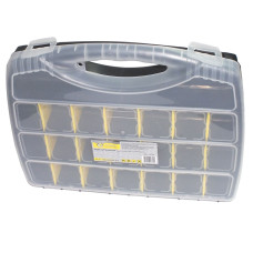 (1-2350)Органайзер з переставн. відділ.320x265x50мм PP01 POLY 32 СТАЛЬ